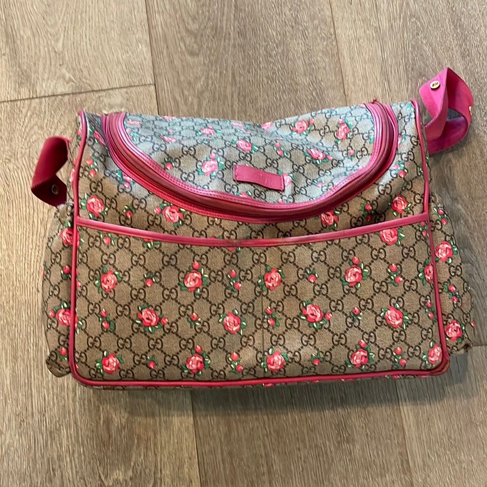 Gucci limited edition diaper bag